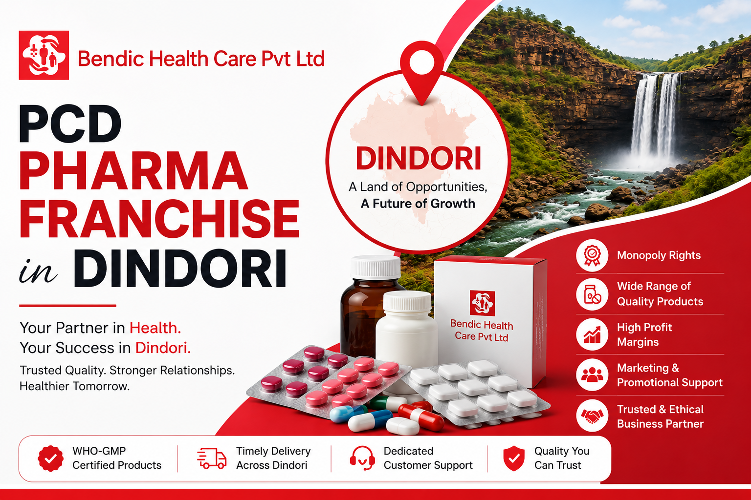 PCD Pharma Franchise in Dindori