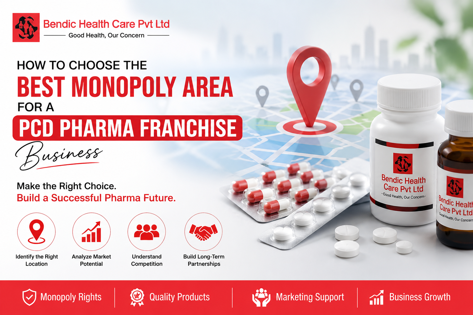 How to Choose the Best Monopoly Area for a PCD Pharma Franchise Business