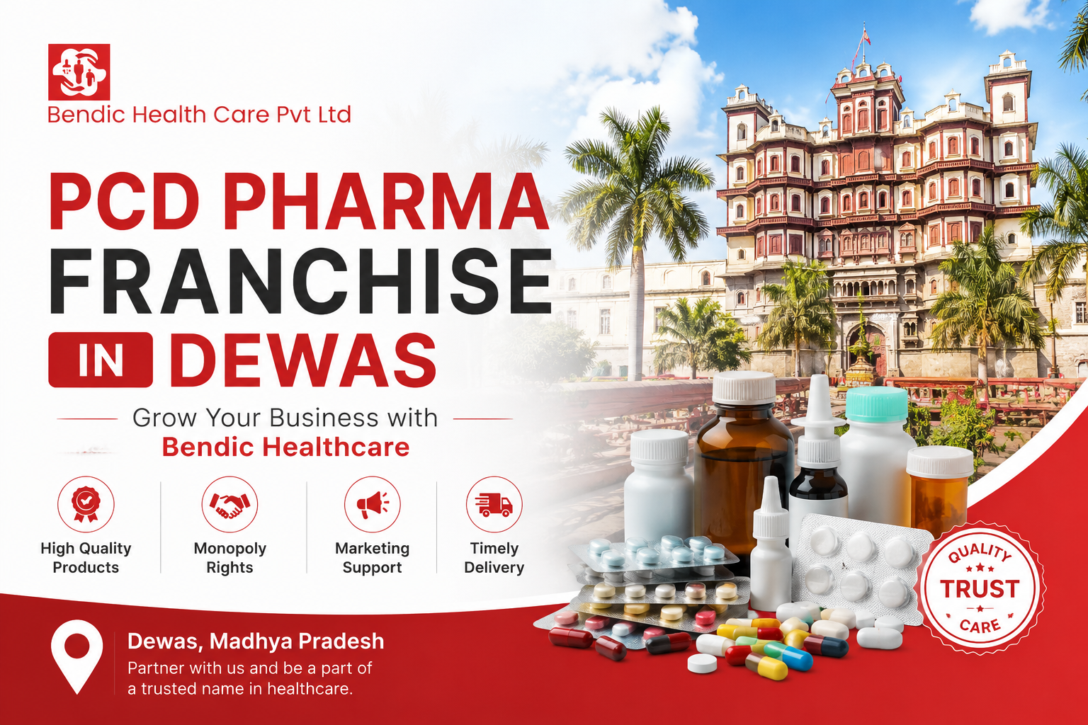 PCD Pharma Franchise in Dewas