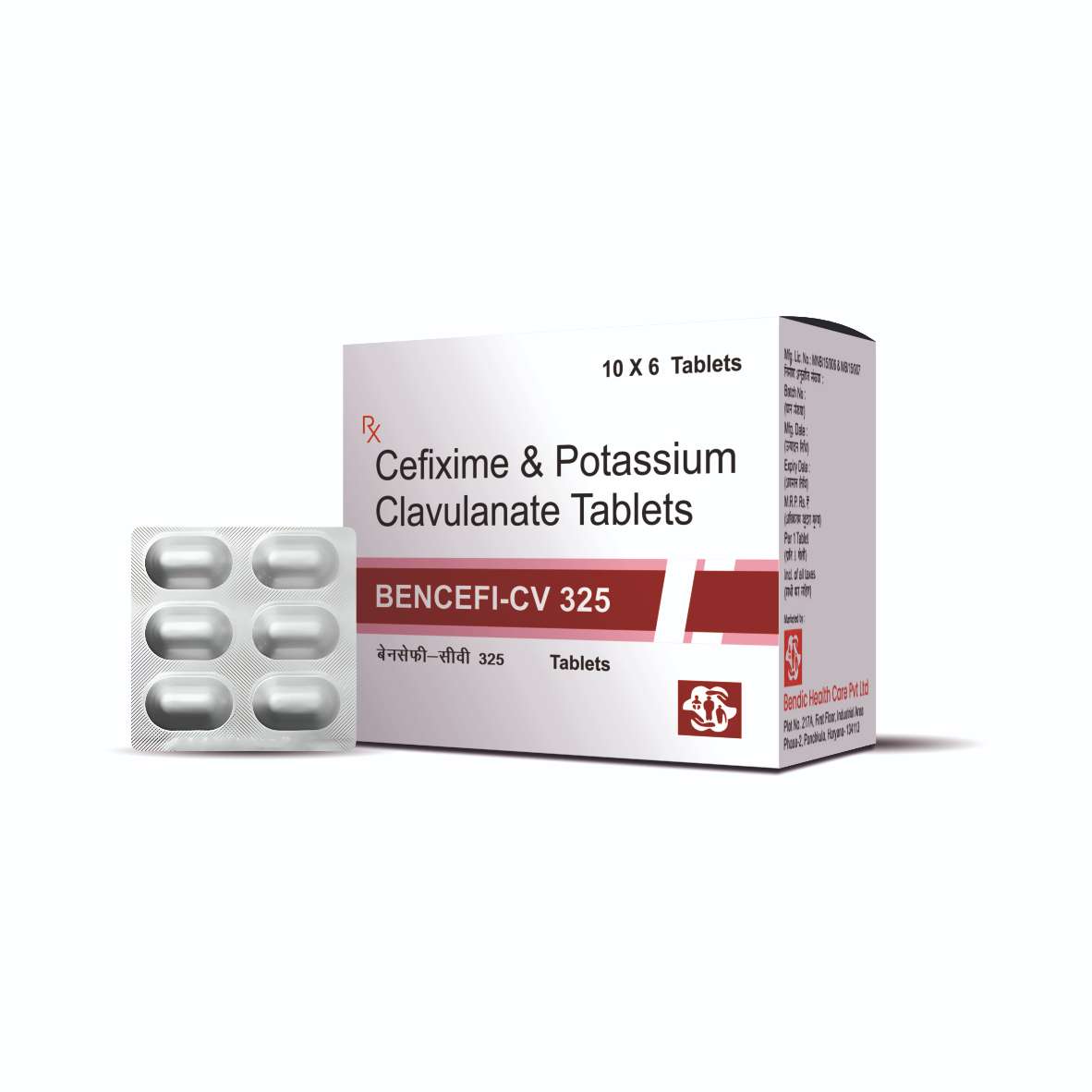 Pharma Cefixime & Potassium Clavulanate Tablets