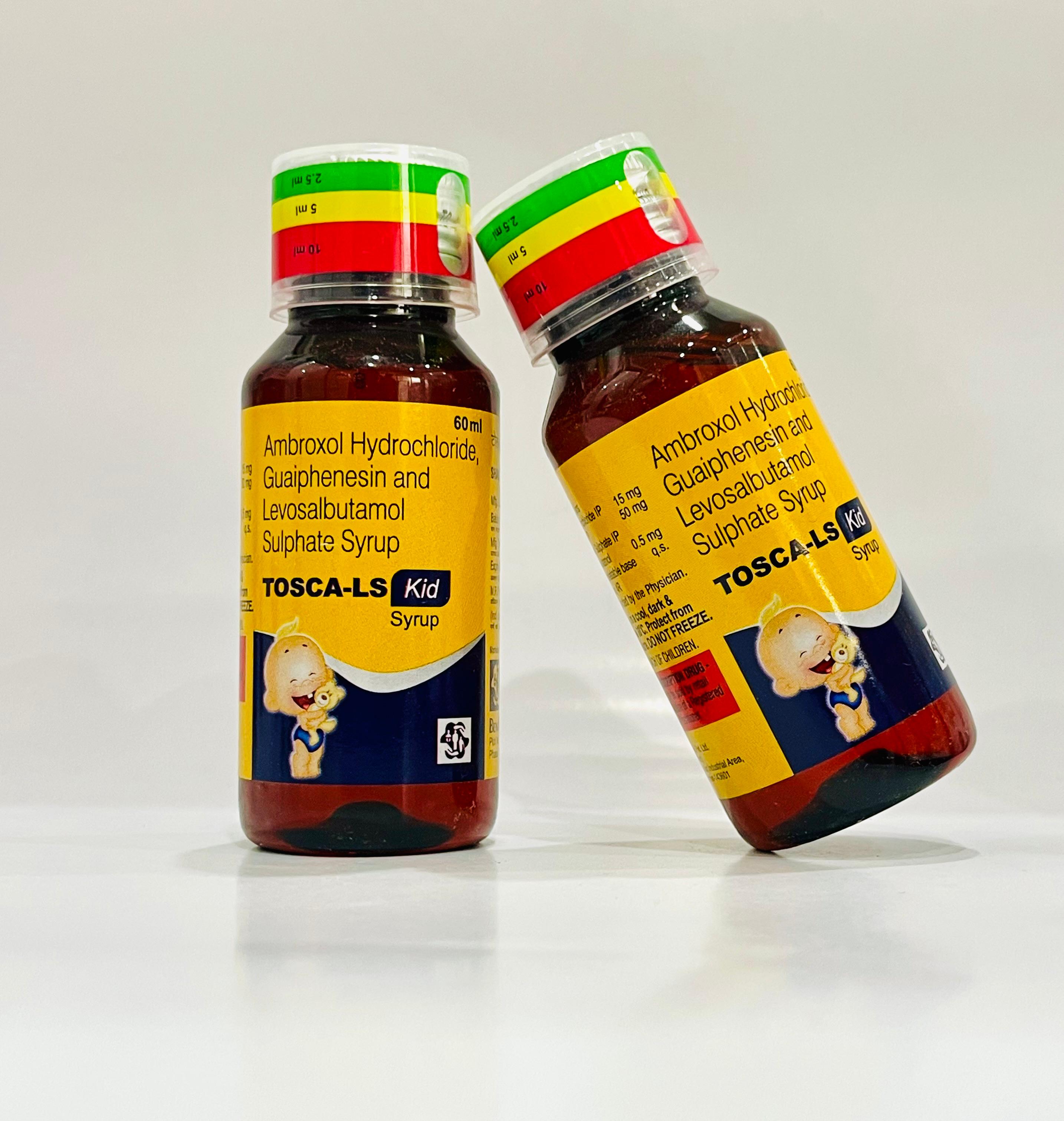 Pharma Ambroxol Hydrochloride, Guaiphenesin and Levosulbutamol Sulphate Syrup