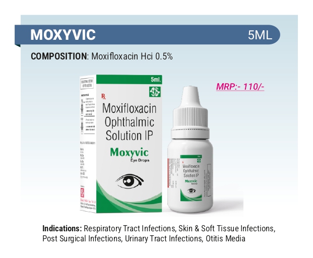 Moxifloxacin Ophthalmic Solution