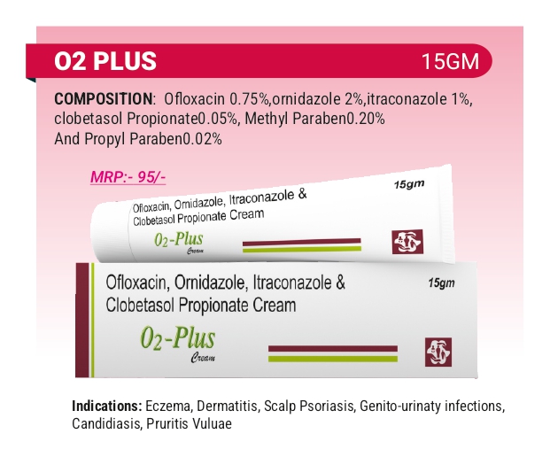 Pharma Ofloxacin, Ornidazole, Itraconazole & Clobetasol Propionate Cream