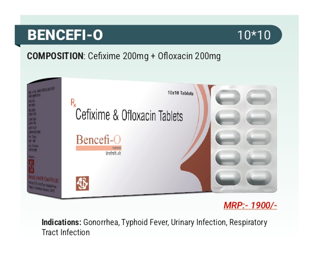 Cefixime & Ofloxacin Tablets
