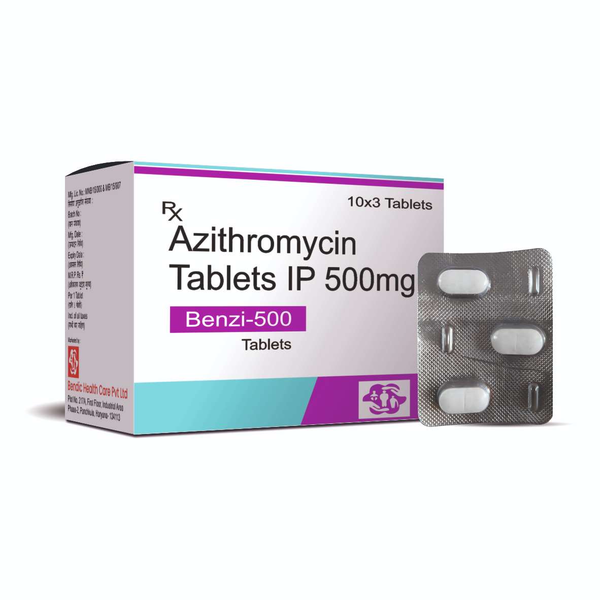 Pharma Azithromycin Tablets 500mg