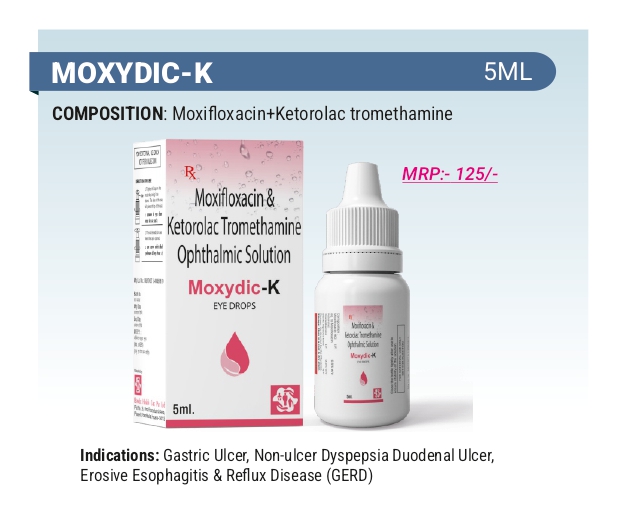 Moxifloxacin & Ketorolac Tromethamine Ophthalmic Solution