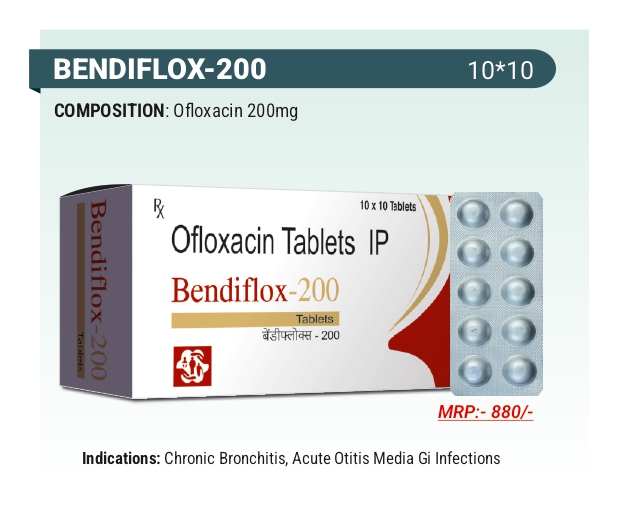 Ofloxacin Tablets I.P. 200mg