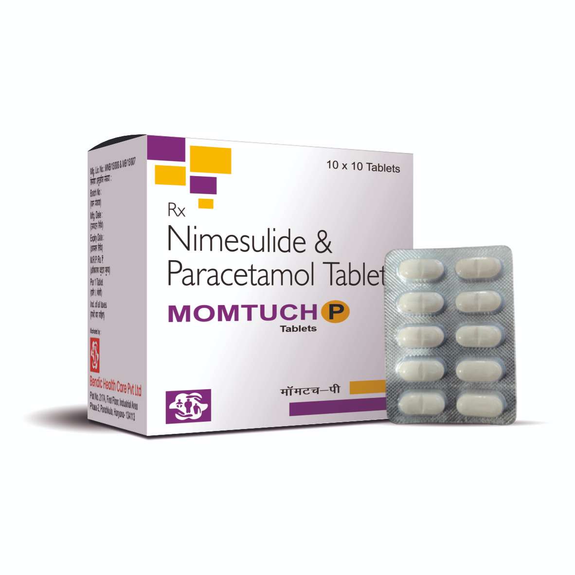 Nimesulide & Paracetamol Tablets