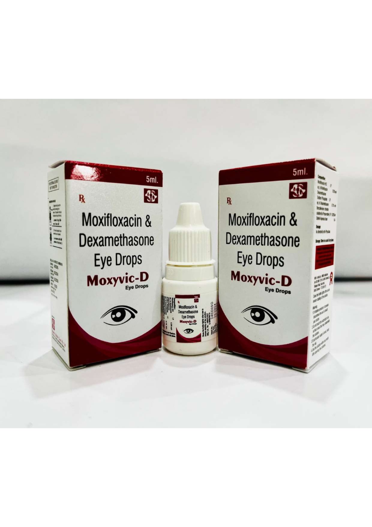 Moxifloxacin & Dexamethasone Eye Drops