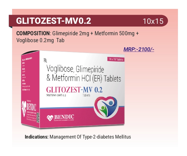 Glitozest-MV 0.2 tab