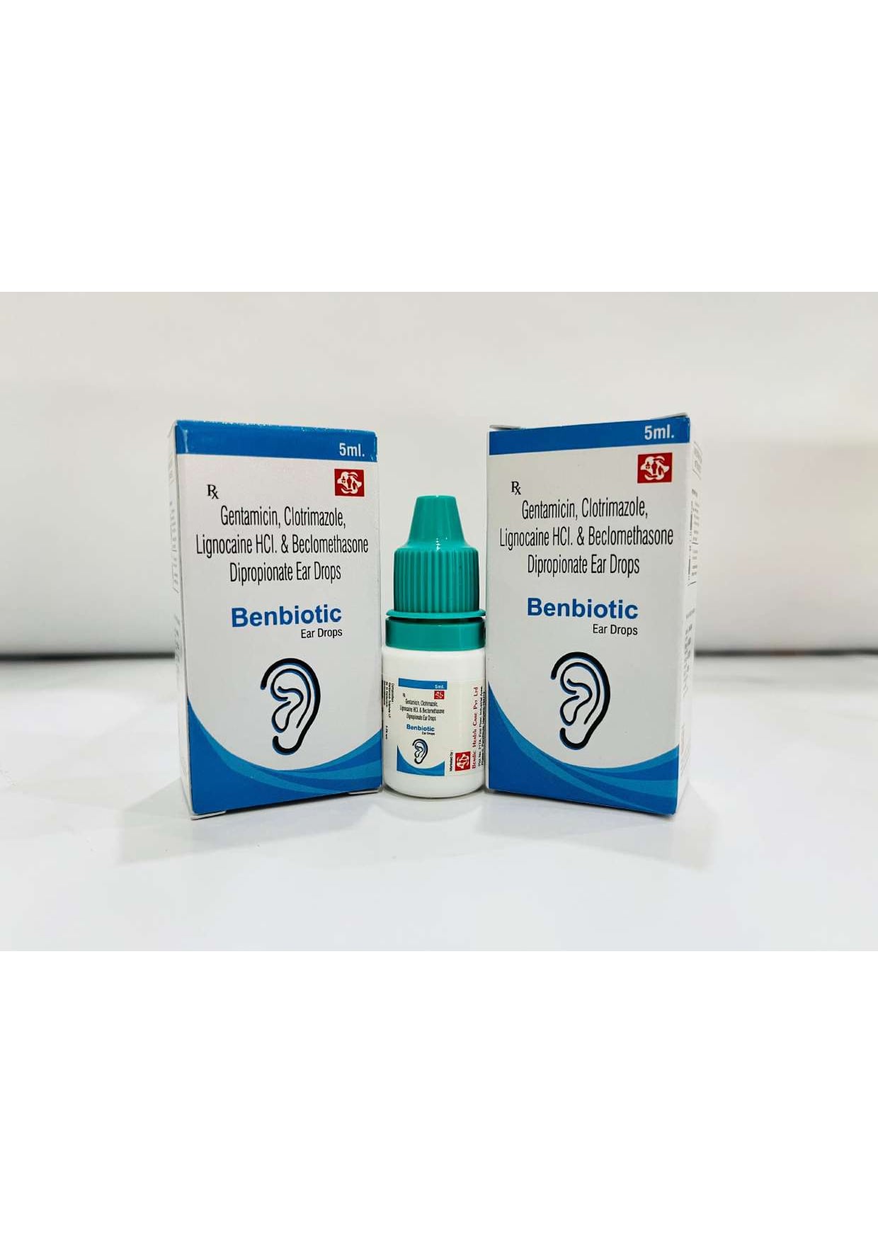 Pharma Gentamicin, Clotrimazole, Lignocaine HCI & Beclomethsone Dipropionate Ear Drops