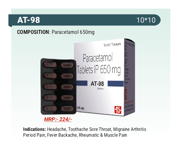 Paracetamol Tablets 650 mg