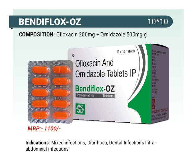 Ofloxacin & Ornidazole Tablets IP
