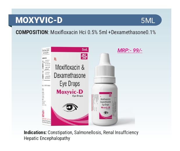 Moxifloxacin & Dexamethasone Eye Drops