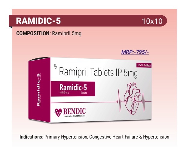 Pharma Ramipril Tablets IP 5mg