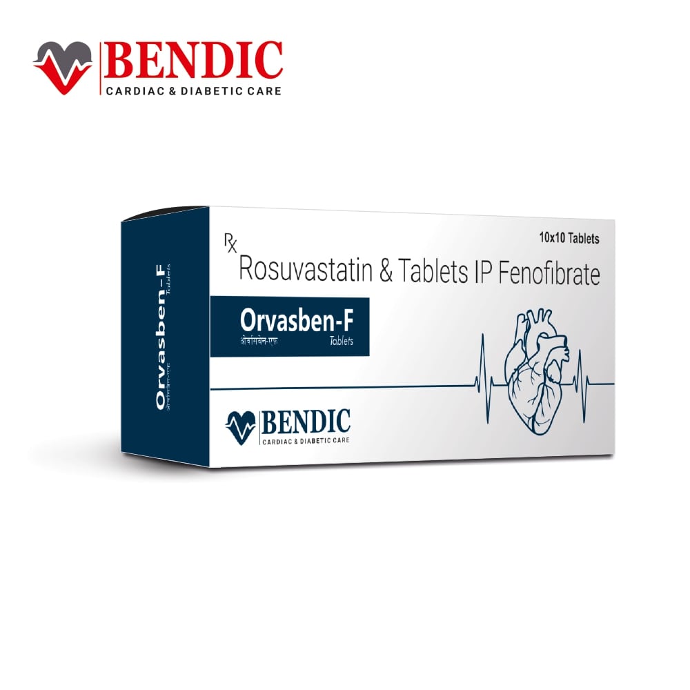 Pharma Rosuvastatin & Tablets IP Fenofibrate