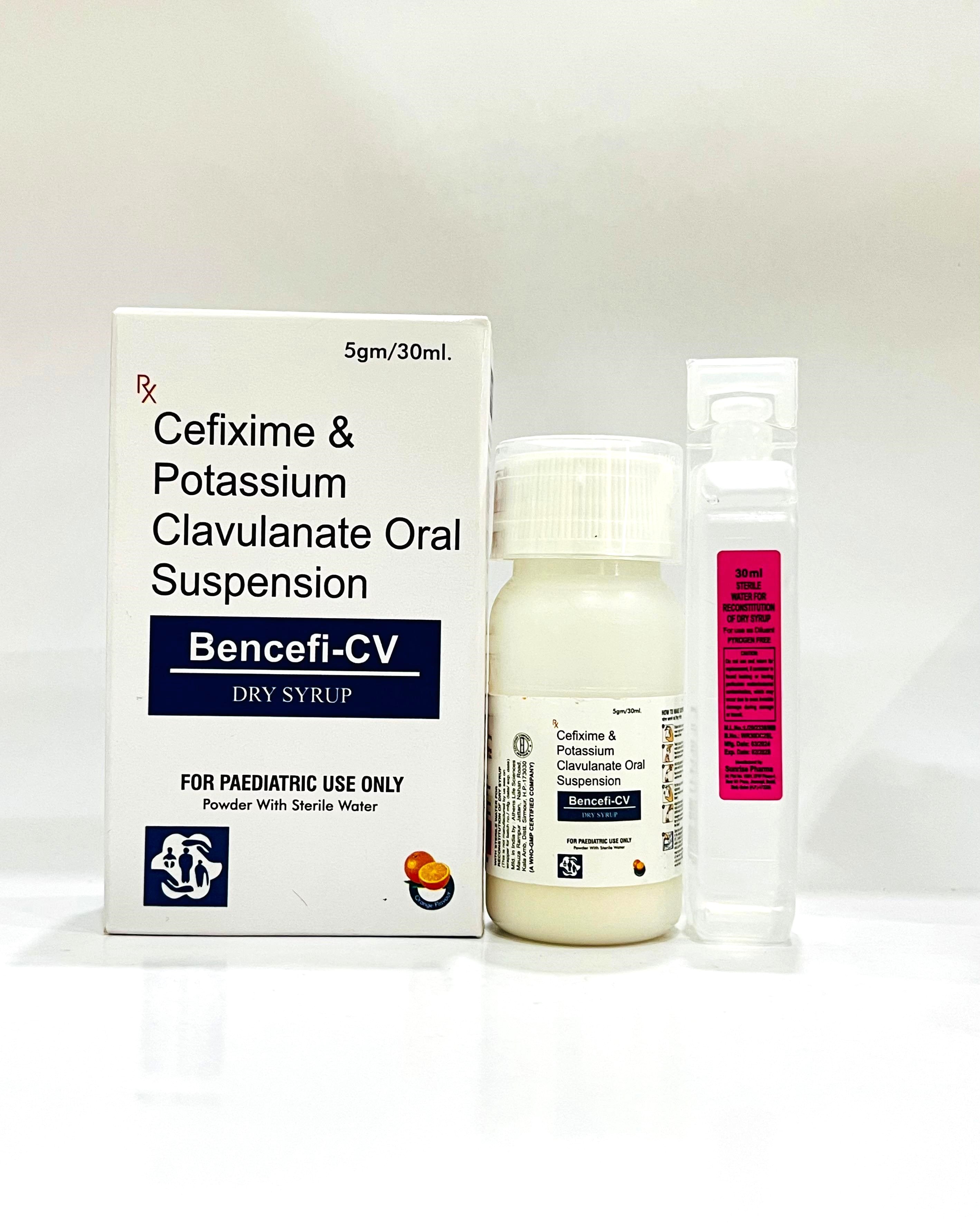 Pharma Cefixime & Potassium Clavulanate For Oral Suspension