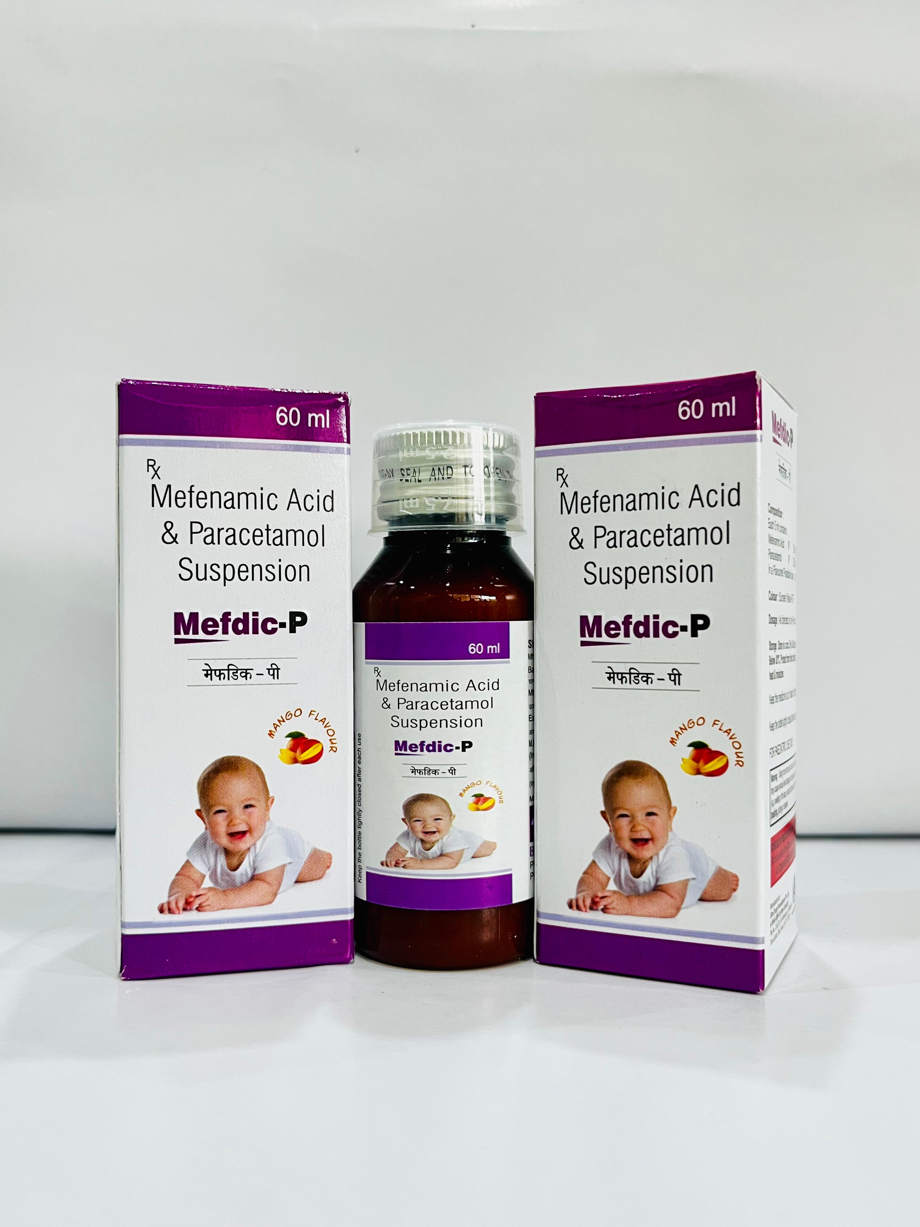 Pharma Mefenamic Acid & Paracetamol for Suspension