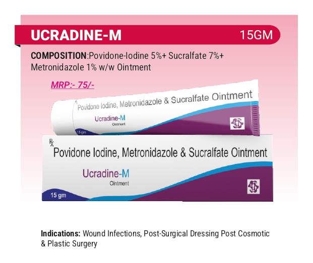 Pharma Povidone Iodine, Metronidazole & Sucralfate Ointment
