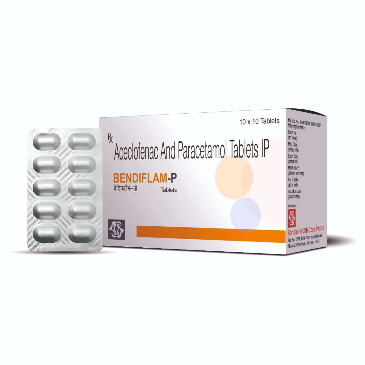 Pharma Aceclofenac & Paracetamol Tablets