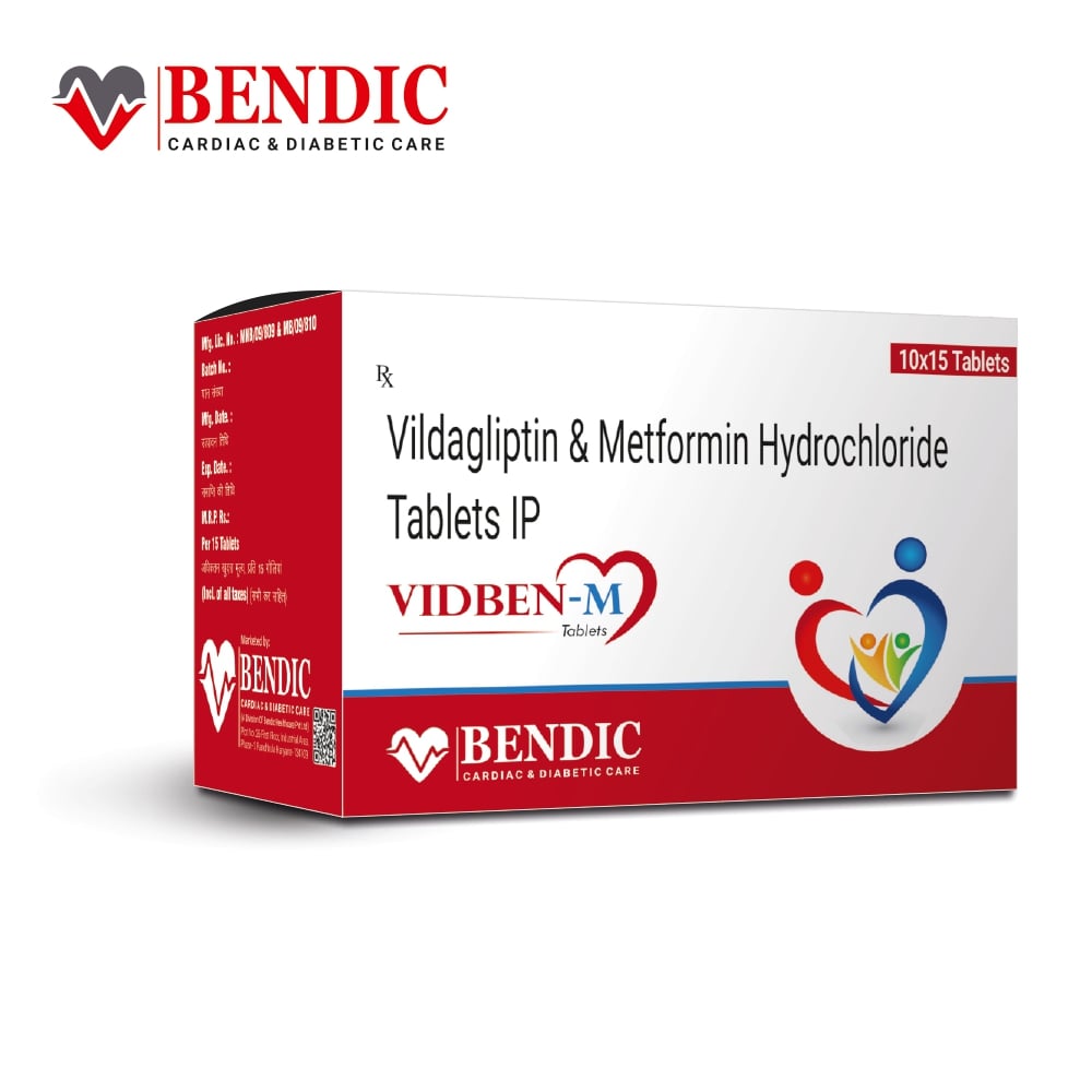 Pharma Vildagliptin & Metformin Hydrochloride Tablets IP