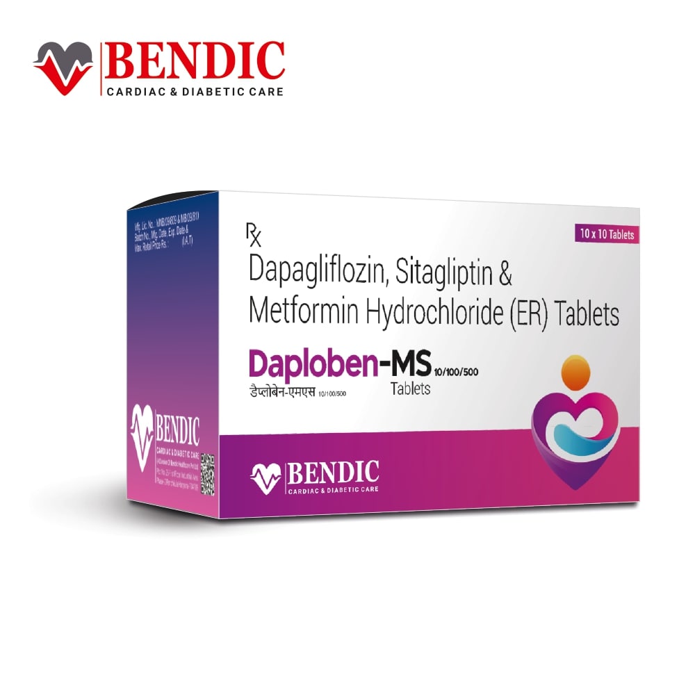 Pharma Dapagliflozin, Sitagliptin & Metformin Hydrochloride (ER) Tablets