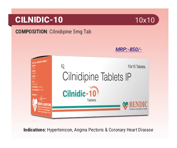 Pharma Cilnidic-10 Tablets