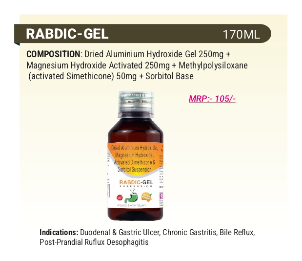 Aluminium Magnesium and Simethicone Oral Suspension IP