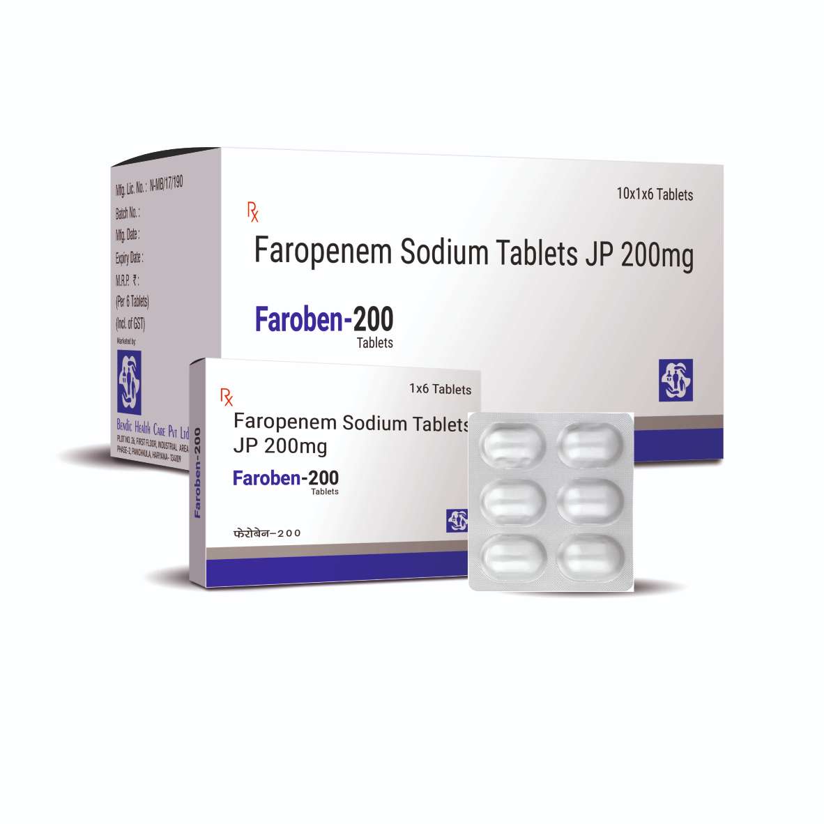 Faropenem Sodium Tablets 200mg