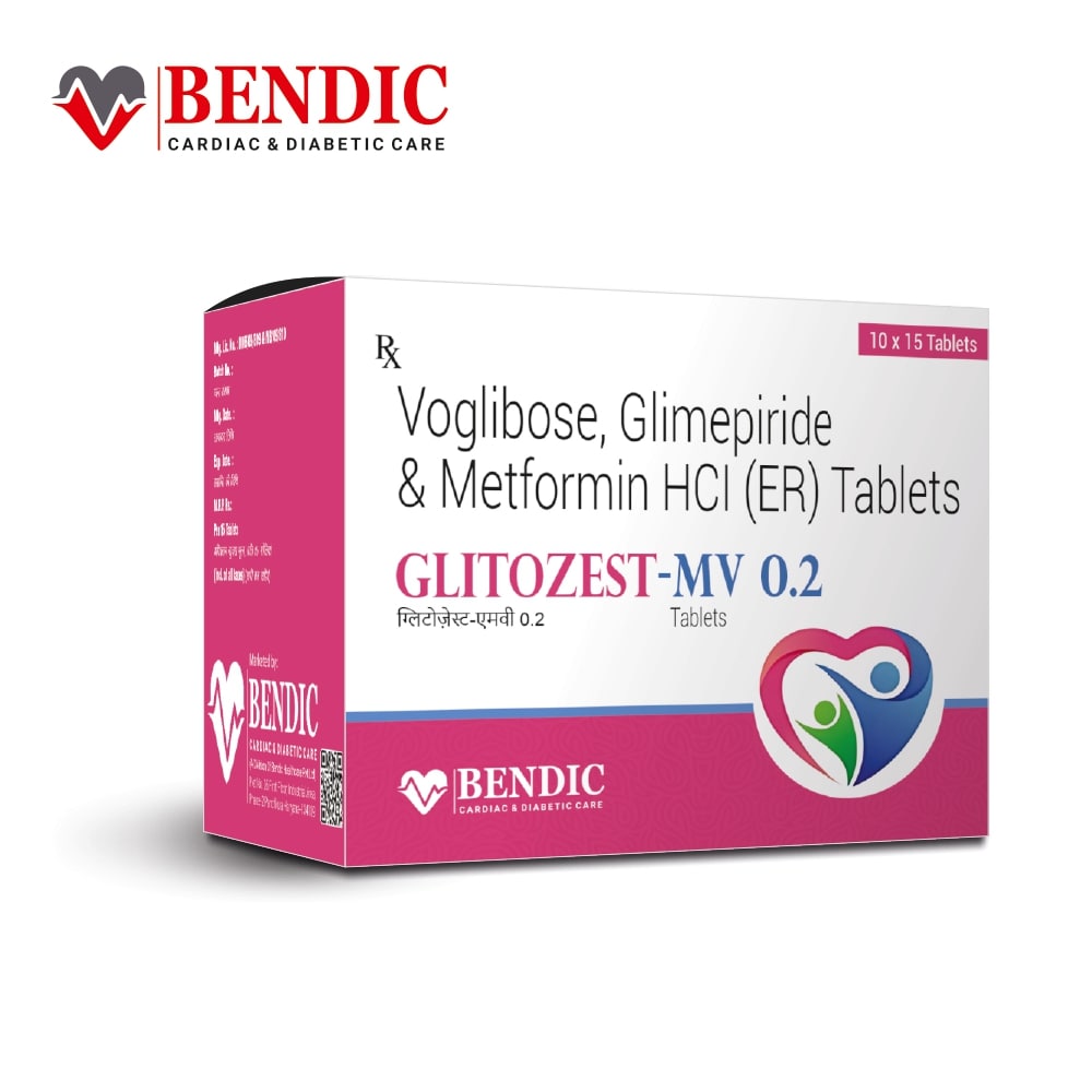 Pharma Voglibose, Glimepiride & Metformin HCI (ER) Tablets