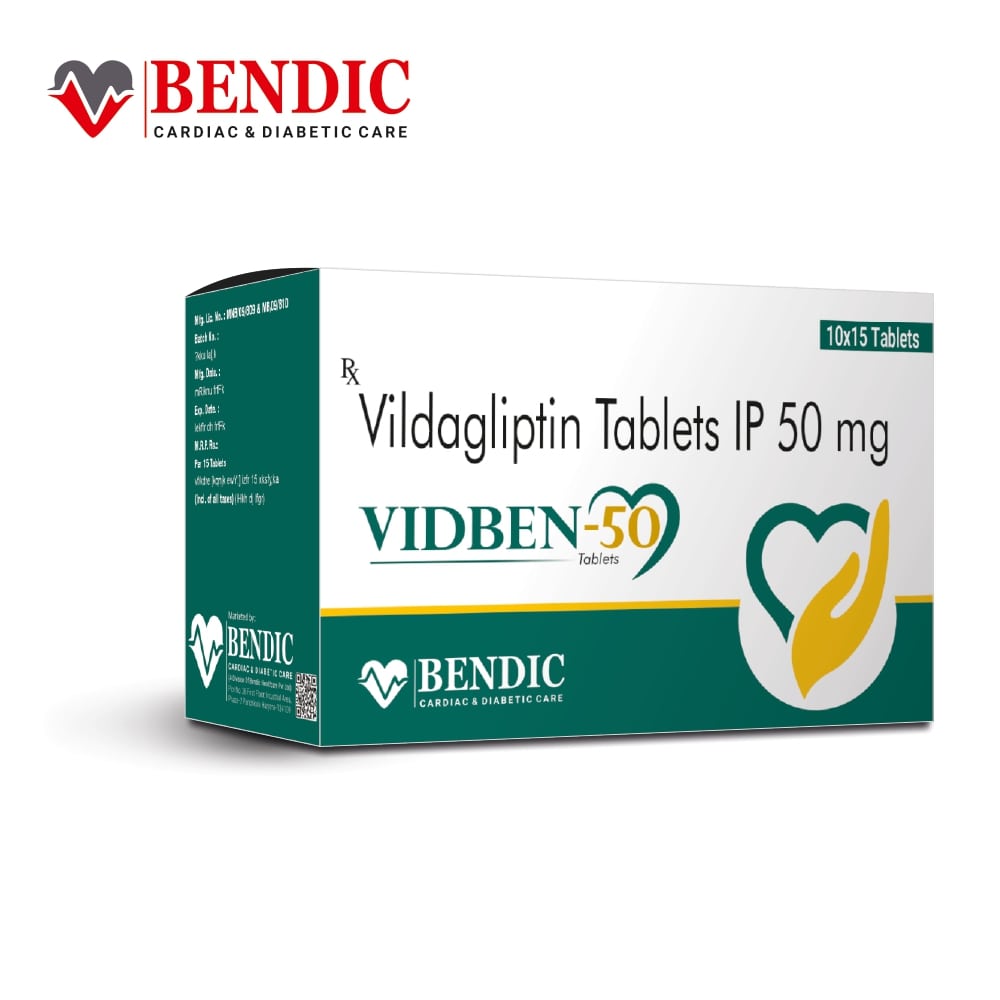 Vildagliptin Tablets IP 50mg